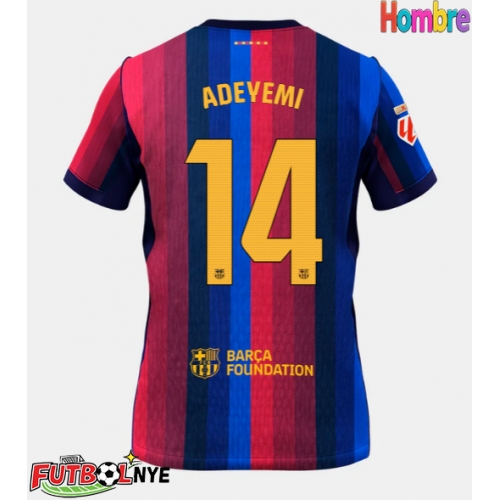 Camiseta Barcelona Karim Adeyemi #14 Primera Equipación 2026-27 manga corta